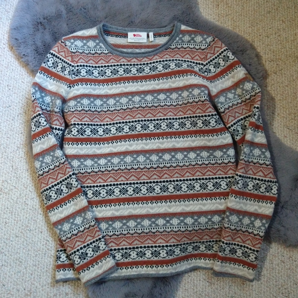 Fjallraven Ovik Folk Wool Sweater